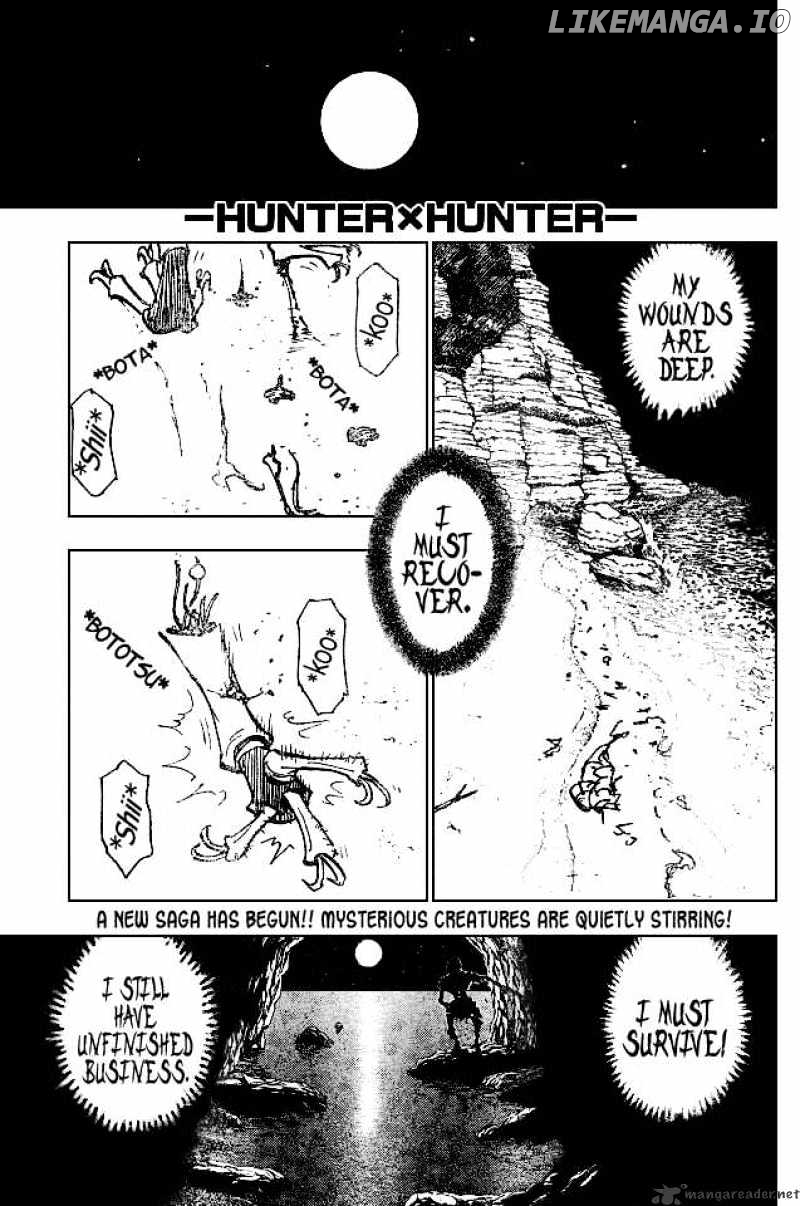 Hunter x Hunter, Chapter 186 image 01